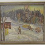 663 8618 Oljemålning